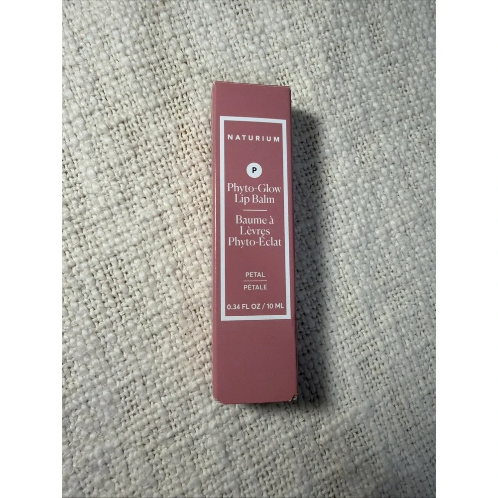Naturium Phyto Glow Tinted Lip Balm - Petal -  0.34oz / 10mL NEW in Box